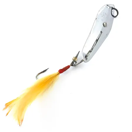 Crippled Alewive Lure CRIPPLED ALEWIVE, нікель/жовтий, 21 г, блесна коливалка (колебалка) #5371