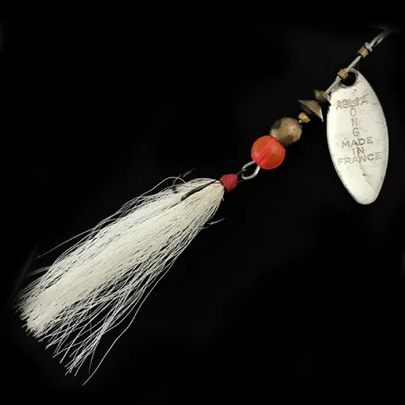 Mepps Aglia Long 0 Dressed, срібло, 3 г, блешня оберталка (вертушка) #5373