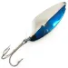 Seneca Little Cleo (Hula Girl), нікель/синій, 21 г, блесна коливалка (колебалка) #5394