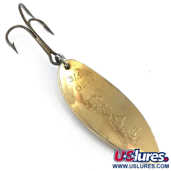Seneca Little Cleo (Hula Girl), золото, 21 г, блесна коливалка (колебалка) #5395