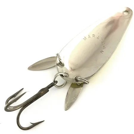 Marathon з пелюстками, жовтий/нікель, 12 г, блесна коливалка (колебалка) #5410