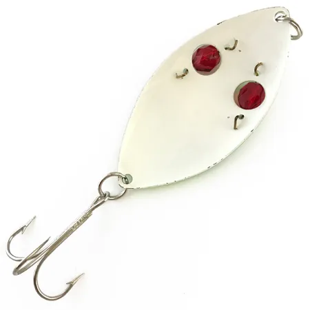 Eppinger Red Eye Wiggler, неоновий зелений/червоний/білий, 25 г, блесна коливалка (колебалка) #5419