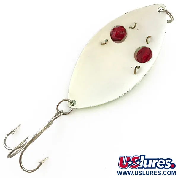 Eppinger Red Eye Wiggler, неоновий зелений/червоний/білий, 25 г, блесна коливалка (колебалка) #5419