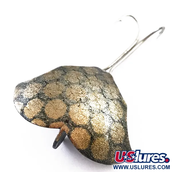 Prescott Spinner Baby Bat, чорний/золото, 14 г, блесна коливалка (колебалка) #5435