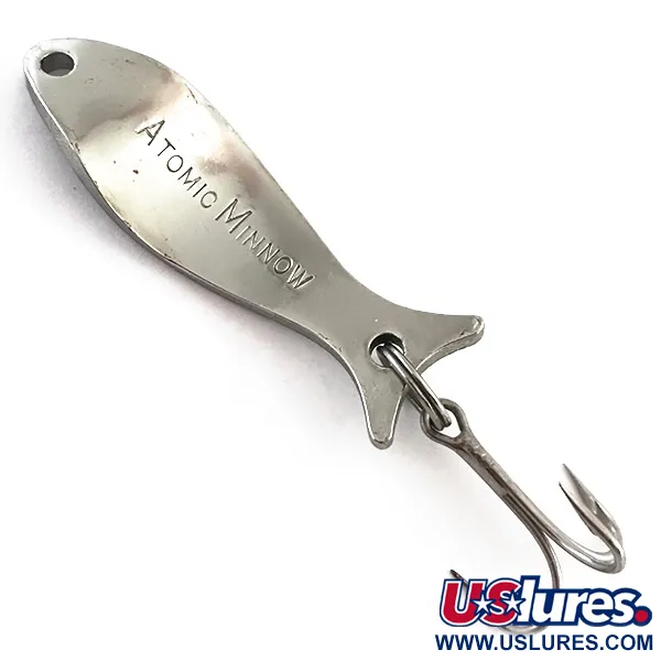 Acme Atomic Minnow, нікель, 5 г, блесна коливалка (колебалка) #5436