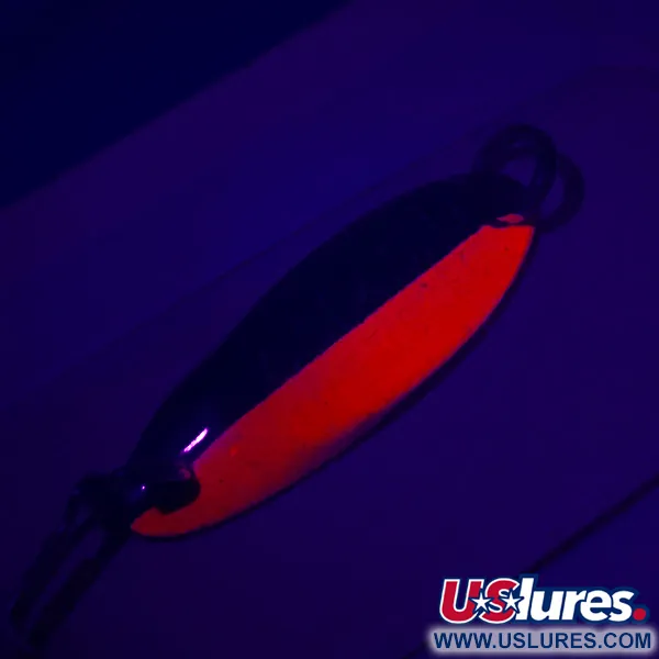 Acme Kastmaster UV (світиться в ультрафіолеті), нікель/помаранчевий, 3,5 г, блесна коливалка (колебалка) #5442