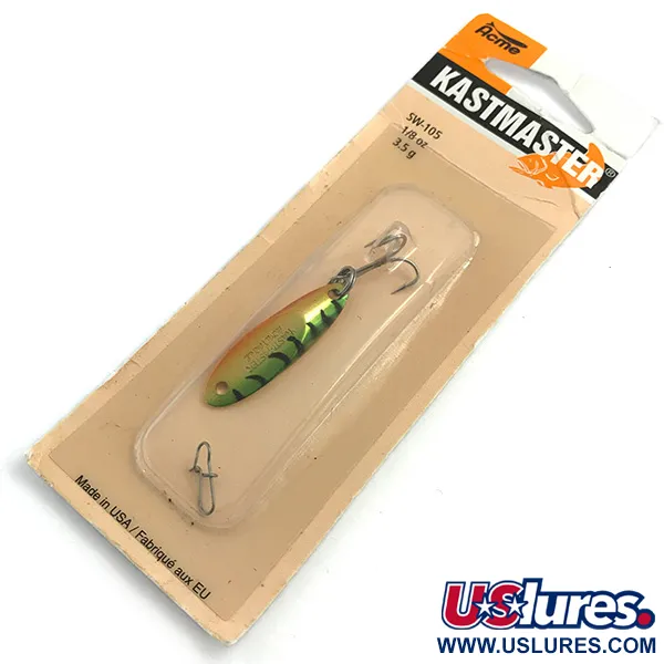 Acme Kastmaster, золотий Tiger, 3,5 г, блесна коливалка (колебалка) #5444