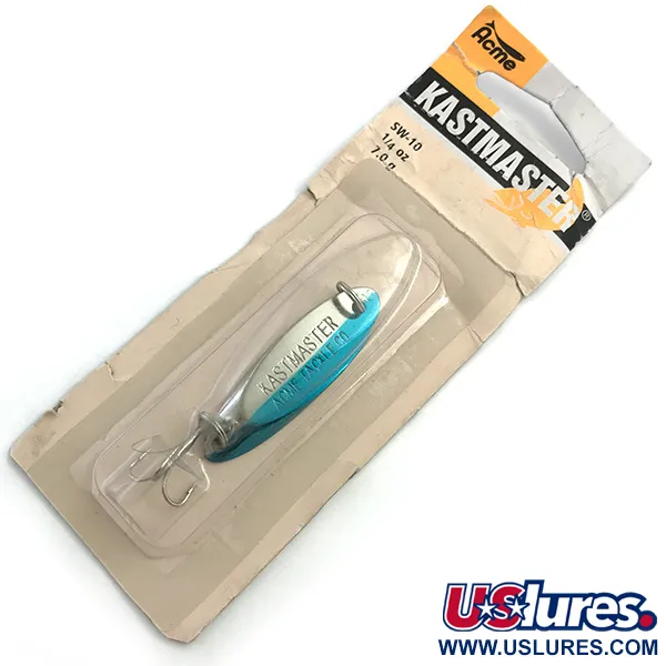 Acme Kastmaster, нікель/синій, 7 г, блесна коливалка (колебалка) #5446