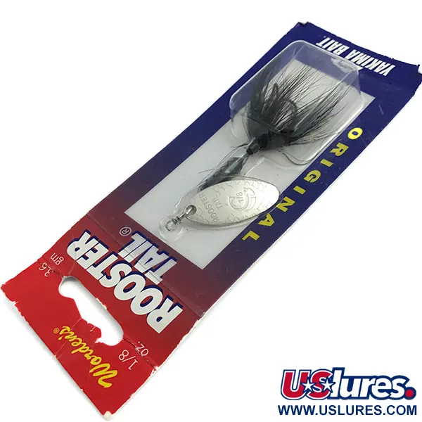 Yakima Bait Worden’s Original Rooster Tail, срібло, 3,6 г, блешня оберталка (вертушка) #5448