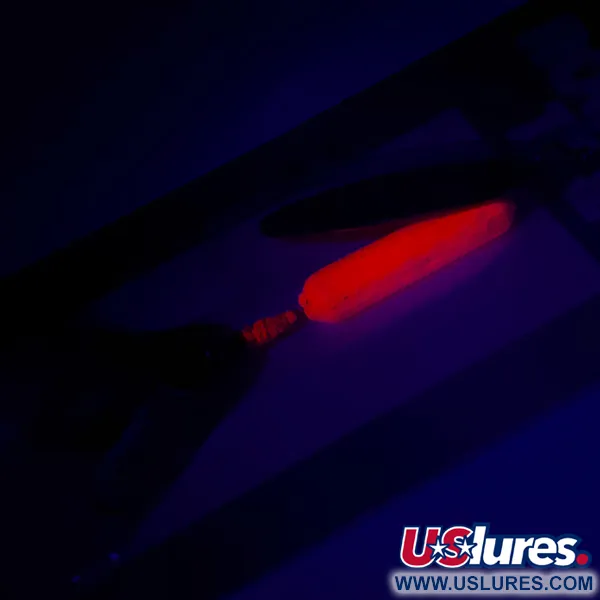 Yakima Bait Worden’s Original Rooster Tail UV (світиться в ультрафіолеті), золото/червоний , 7 г, блешня оберталка (вертушка) #5449