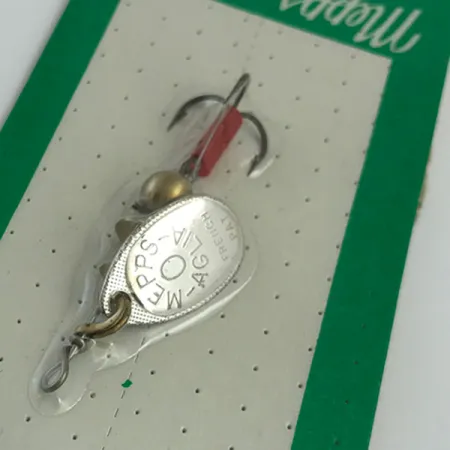 Mepps Aglia 0, срібло, 2,5 г, блешня оберталка (вертушка) #5451