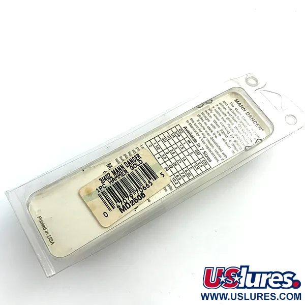 Mann's Bait  Mann's Dancer, Карбоване золото, 21 г, до рибалки #5458