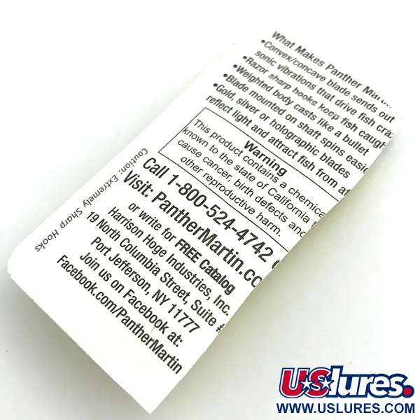  Panther Martin 4, Синя форель, 4 г, блешня оберталка (вертушка) #5459