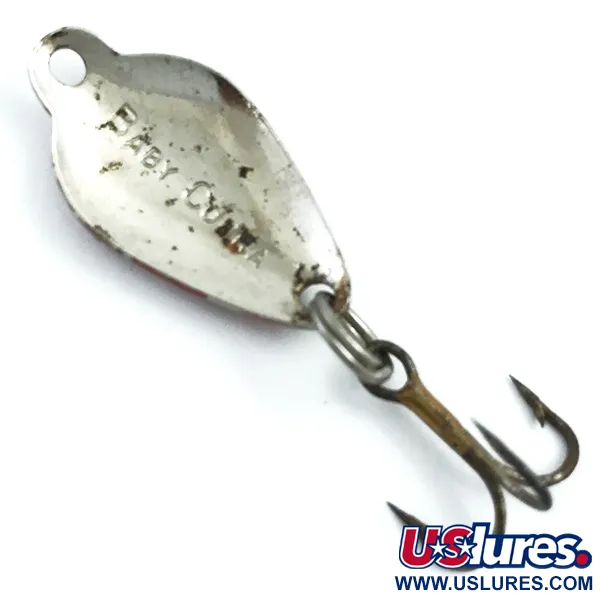 Acme Baby Cobra, червоний/білий/нікель, 3 г, блесна коливалка (колебалка) #5464