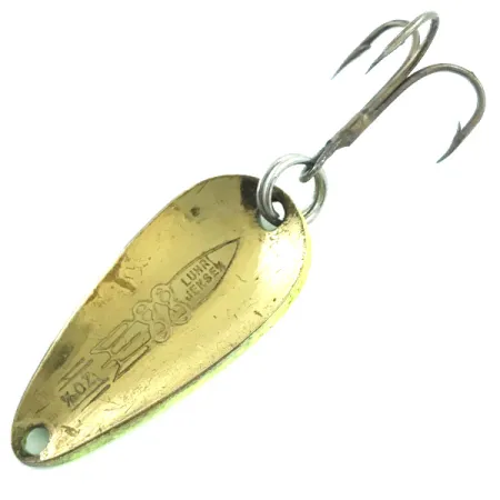 Luhr Jensen, жовтий/червоний/золото, 5 г, блесна коливалка (колебалка) #5465