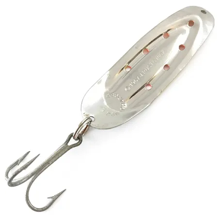 Rustowicz Charger №3 UV (світиться в ультрафіолеті), жовтий/червоний/нікель UV, 12,5 г, блесна коливалка (колебалка) #5513