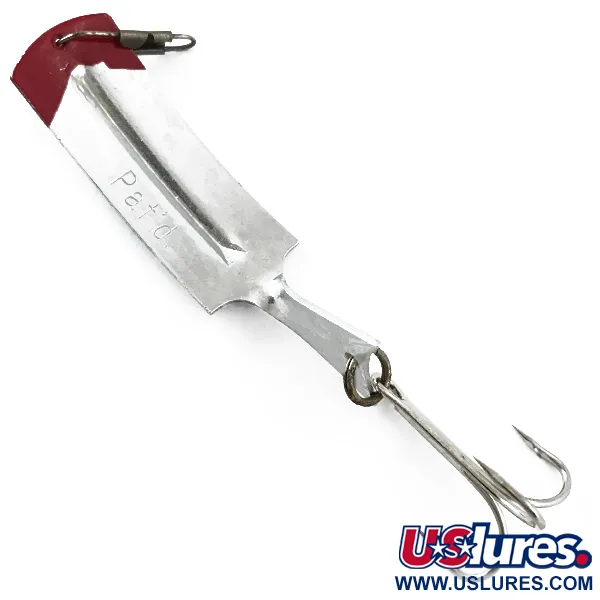  South Bend Flipit 625, нікель/червоний, 8,5 г, блесна коливалка (колебалка) #5520