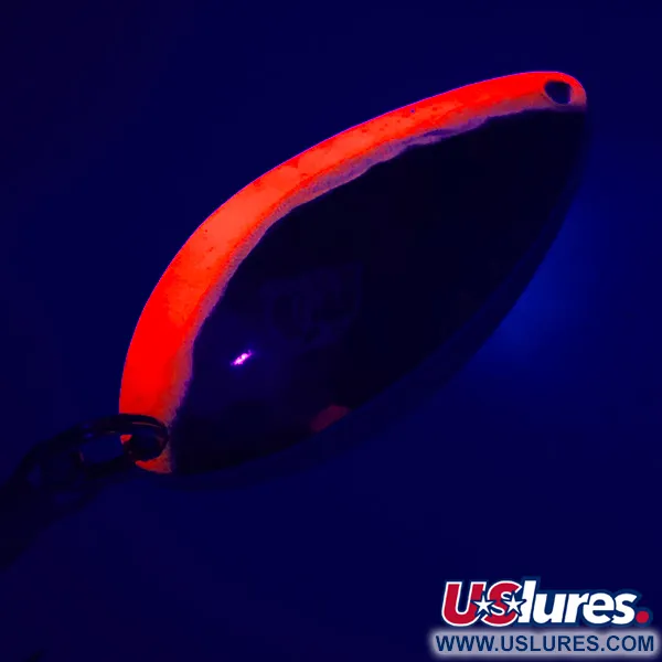 Eppinger Dardevle Devle-Dog 5400 UV (світиться в ультрафіолеті), карбований нікель/помаранчевий UV - світиться в ультрафіолеті, 18 г, блесна коливалка (колебалка) #5532