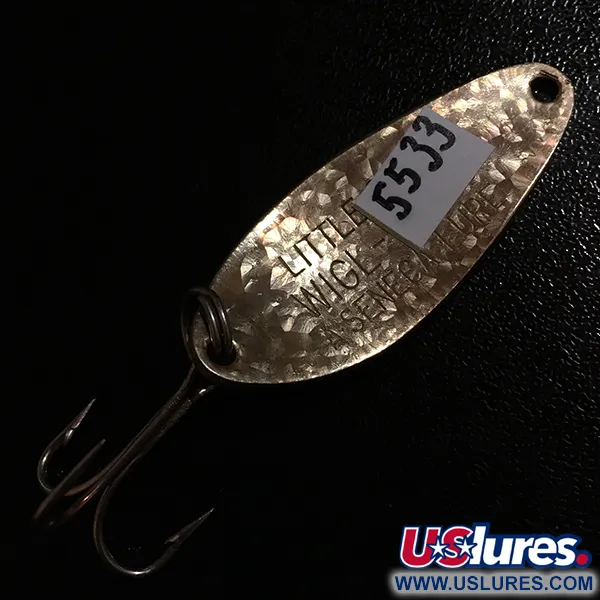 Seneca Little Cleo Crystal, Crystal/золото, 7 г, блесна коливалка (колебалка) #5533