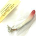 Barney Fish Lure  Незачіпляйка Barney Spoon, червоний/білий, 7 г, блесна коливалка (колебалка) #5551