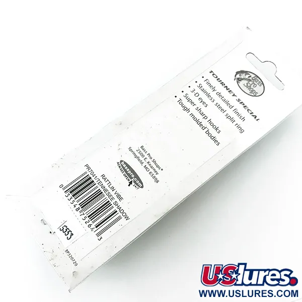 Bass Pro Shops ратлін, блакитний/червоний, 14 г, воблер #5553