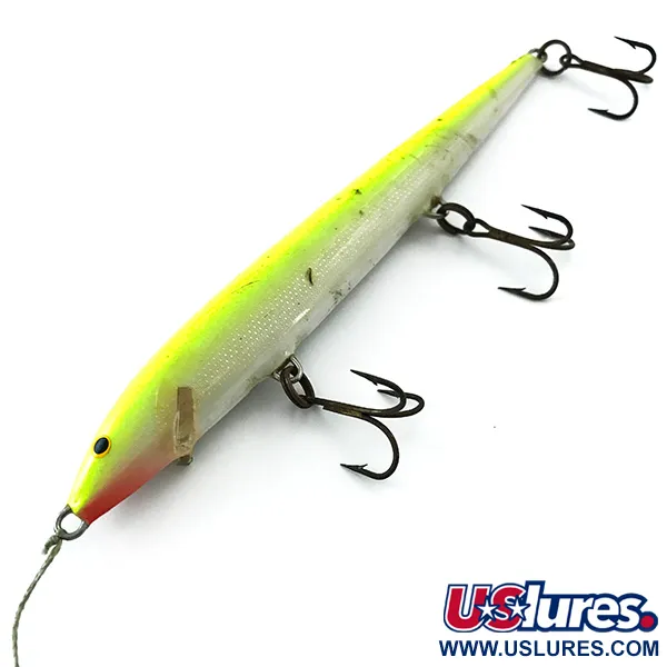  Rapala Original Floater, жовтий, 7 г, воблер #5554