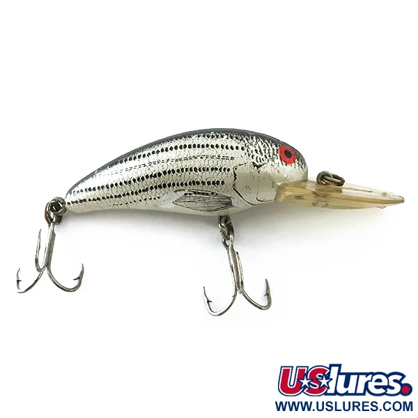  Bomber model 7A baby striper, чорний/білий, 14 г, воблер #5556