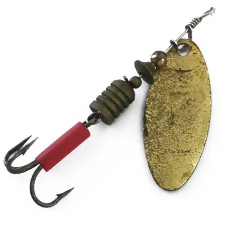 Luhr Jensen Tiger Tail 4, латунь, 4,5 г, блешня оберталка (вертушка) #5560