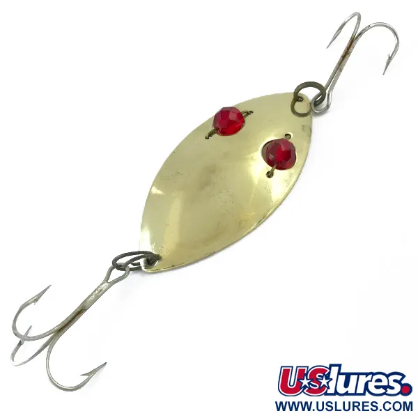 Hofschneider Red Eye Wiggler, золото/червоний, 25 г, блесна коливалка (колебалка) #5565