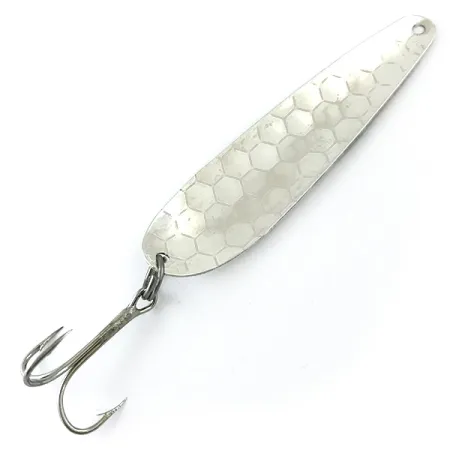 Len Thompson Northern King 28 UV (світиться в ультрафіолеті), срібло/жовтий/зелений UV, 14 г, блесна коливалка (колебалка) #5568