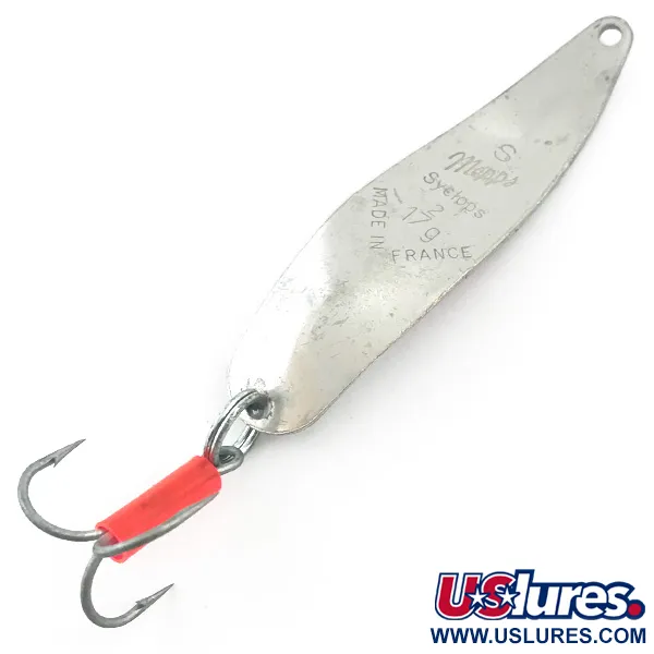  Mepps Syclops 2, срібло/рожевий, 17 г, блесна коливалка (колебалка) #5571