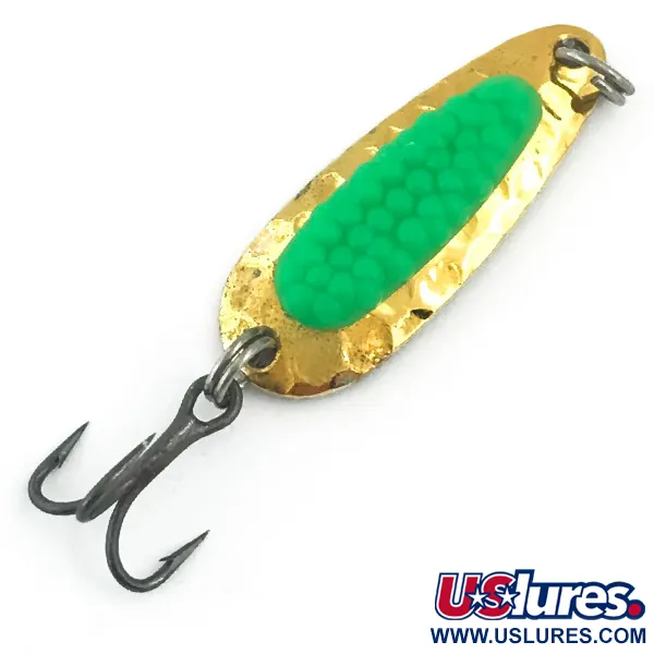  Blue Fox Pixee, Карбоване золото/зелений, 4,5 г, блесна коливалка (колебалка) #5577