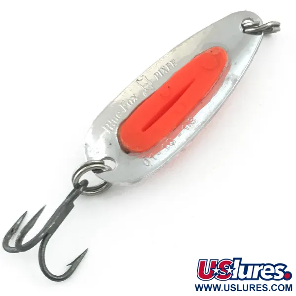  Blue Fox Pixee UV (світиться в ультрафіолеті)​, карбований нікель/рожевий, 4,5 г, блесна коливалка (колебалка) #5580