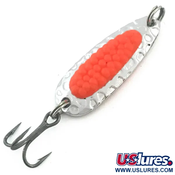  Blue Fox Pixee UV (світиться в ультрафіолеті)​, карбований нікель/рожевий, 4,5 г, блесна коливалка (колебалка) #5580