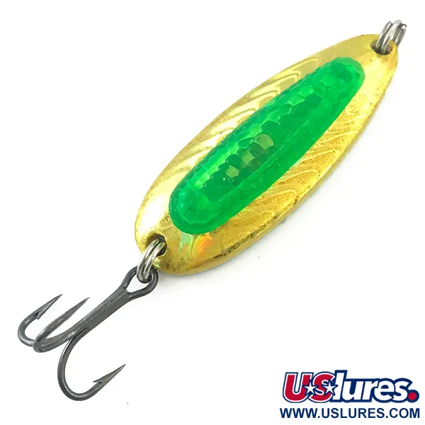  Blue Fox Rattlin Pixee UV (світиться в ультрафіолеті), золотий оселедець/зелений UV, 7 г, блесна коливалка (колебалка) #5593