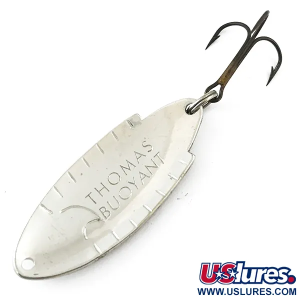  Thomas Buoyant, нікель/червоний/чорний/жовтий, 7 г, блесна коливалка (колебалка) #5604