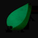 Acme K.O. Wobbler (світиться в темряві), білий/зелений/нікель, 21 г, блесна коливалка (колебалка) #5613