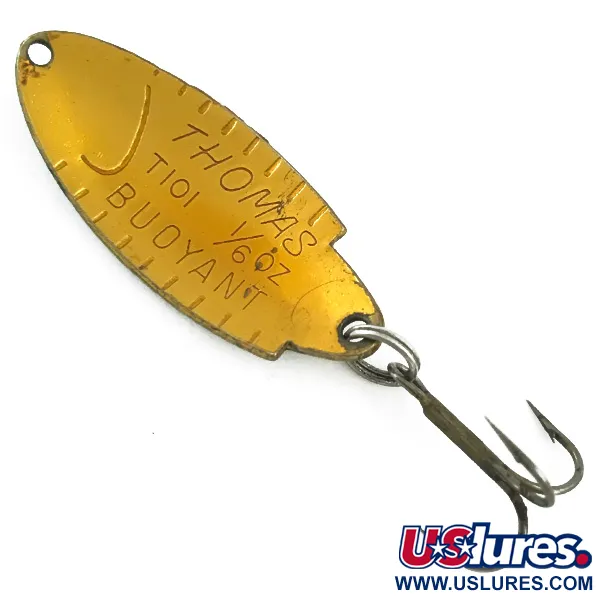  Thomas Buoyant, Fire Tiger/золото, 5 г, блесна коливалка (колебалка) #5618