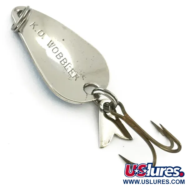 Acme K.O. Wobbler, нікель/синій, 3,5 г, блесна коливалка (колебалка) #5630