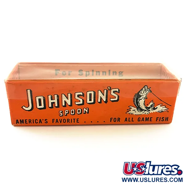  Незачіпляйка Johnson Silver Minnow 1960-х років, золото , 9 г, блесна коливалка (колебалка) #5632