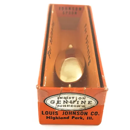 Незачіпляйка Johnson Silver Minnow 1960-х років, золото , 9 г, блесна коливалка (колебалка) #5632