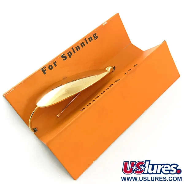  Незачіпляйка Johnson Silver Minnow 1960-х років, золото , 9 г, блесна коливалка (колебалка) #5632