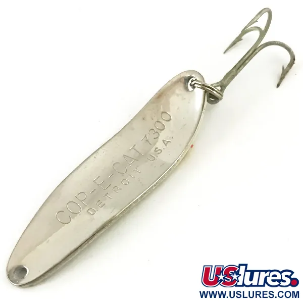 Eppinger Dardevle Cop-E-Cat 7300, Щука/нікель, 10 г, блесна коливалка (колебалка) #5652