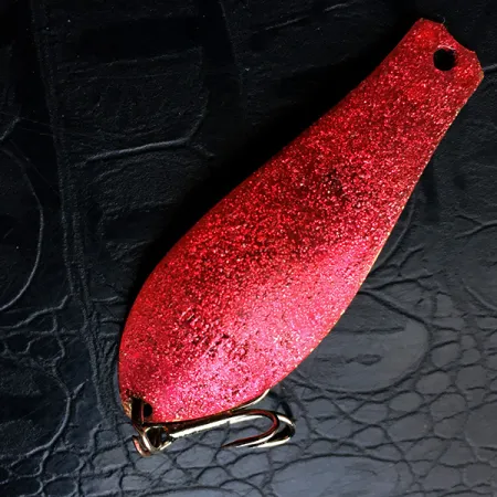 Prescott Spinner Little Doctor 255, червоний гліттер/золотий гліттер, 7 г, блесна коливалка (колебалка) #5655