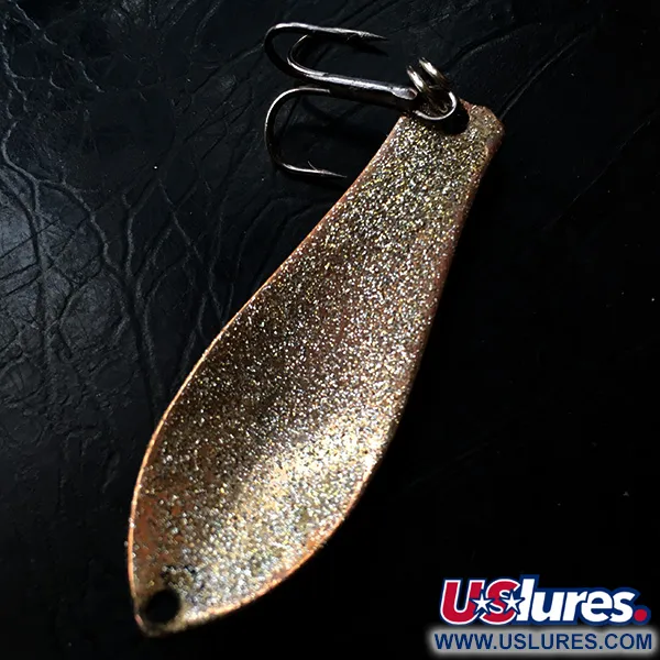 Prescott Spinner Little Doctor 255, червоний гліттер/золотий гліттер, 7 г, блесна коливалка (колебалка) #5655