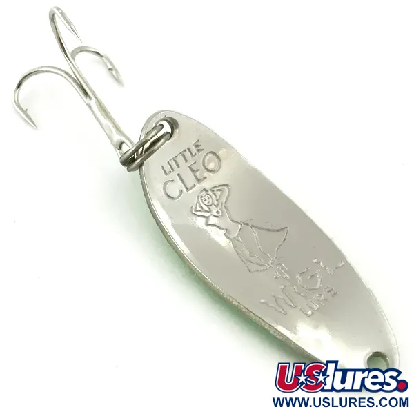 Seneca Little Cleo (Hula Girl), зелений/червоний/нікель, 10 г, блесна коливалка (колебалка) #5661