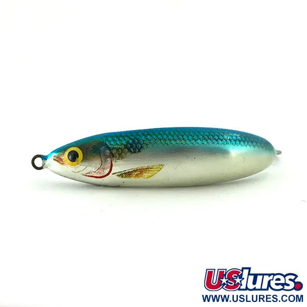 Незачіпляйка Rapala Minnow Spoon, блакитний металік, 10 г, блесна коливалка (колебалка) #5665