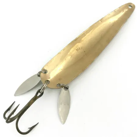 Marathon з пелюстками, золото/зелений UV - светится в ультрафиолете, 17 г, блесна коливалка (колебалка) #5668