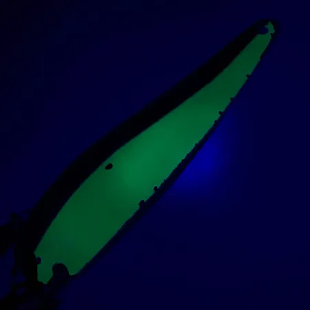 Marathon з пелюстками, золото/зелений UV - светится в ультрафиолете, 17 г, блесна коливалка (колебалка) #5668