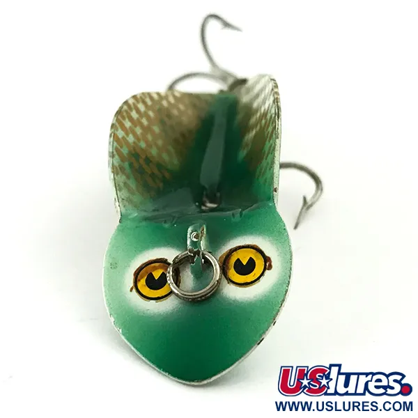 Buck Perry Spoonplug, зелений/білий/золото/червоний, 7 г, блесна коливалка (колебалка) #5670